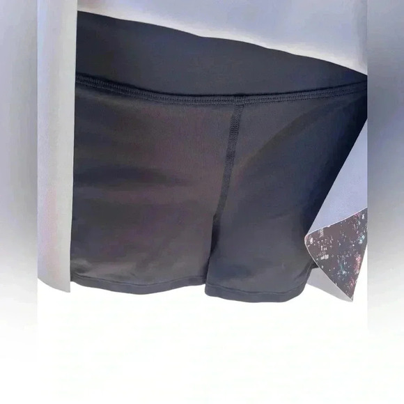 Athleta Skort Womens small Purple Mulit Match Point Mini Grip Leg Openings Tenni - Picture 3 of 10